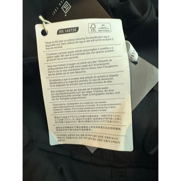 Frederica Tosi Black High Waisted Sexy Jumpsuit with Halter Tie sz 38=XS/S/2 NWT - Picture 10 of 13